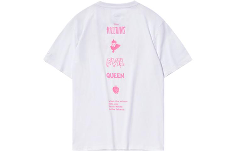 (WMNS) Li-Ning x Disney Subject Printing Short Sleeve Tee 'White Pink' AHSQ372-2