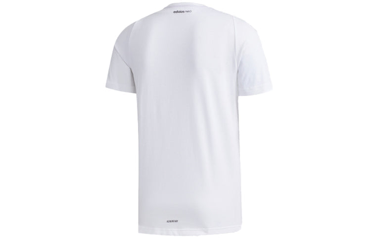 adidas neo Breathable Sports Short Sleeve White FP7359