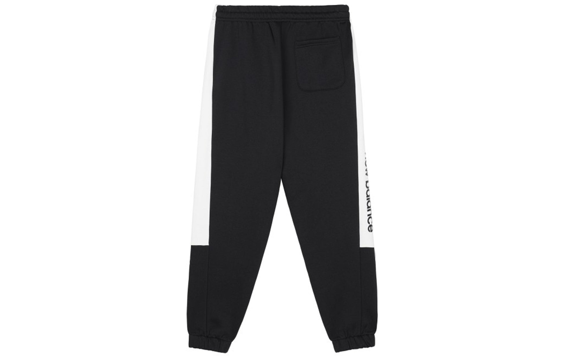 New Balance Cotton Sport Joggers Asia Sizing 'Black White' AMP03344-BK