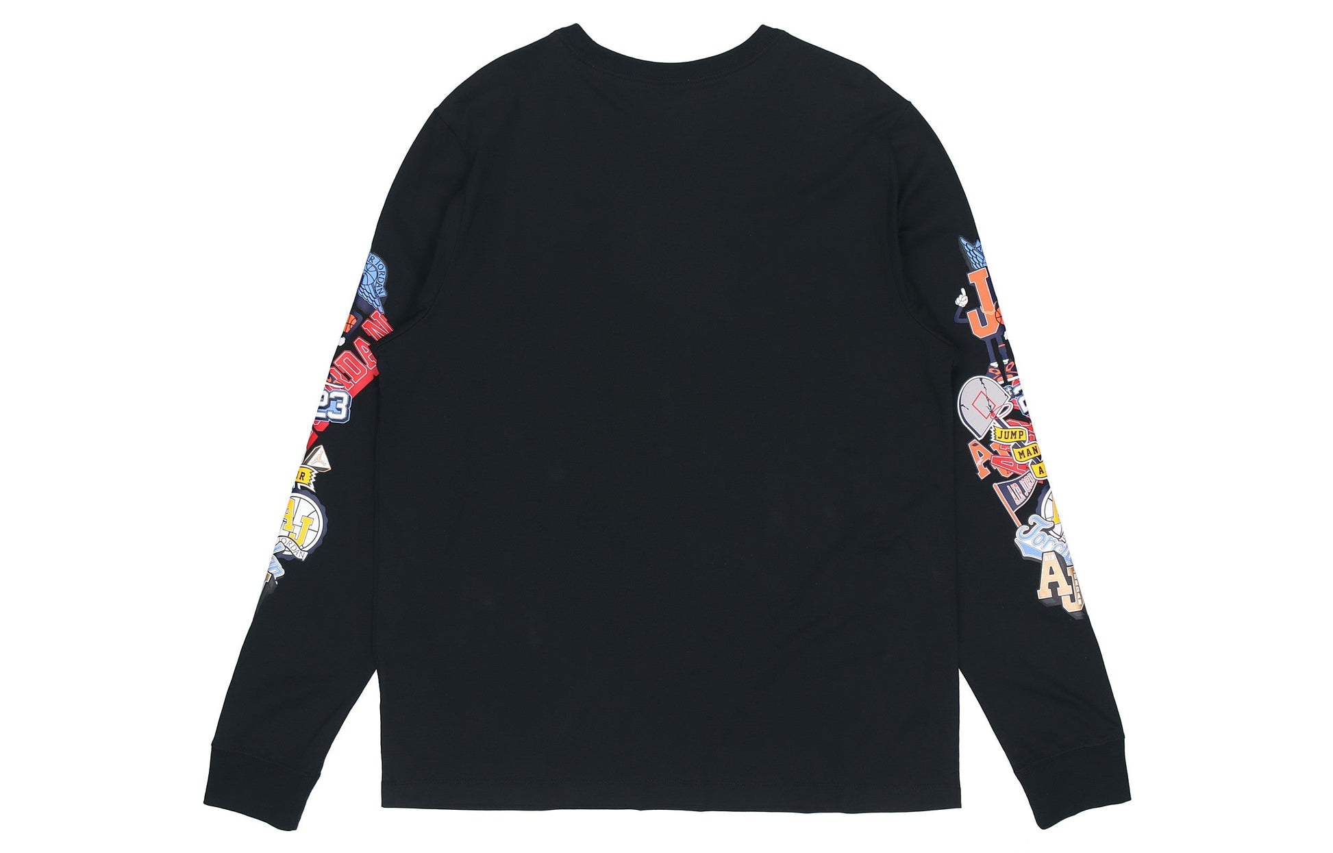 Air Jordan Casual Sports Long Sleeves Round Neck Black CV3408-010
