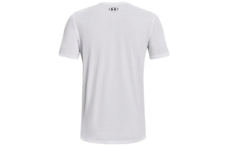 Under Armour Project Rock Payoff Short Sleeve T-shirt 'White Purple Black' 1373745-100
