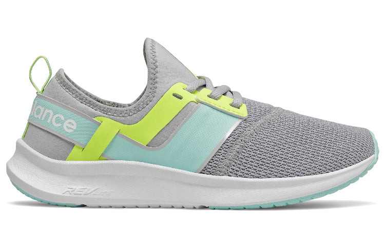 (WMNS) New Balance Nergize Series 'Grey Green Yellow' WNRGSSA1