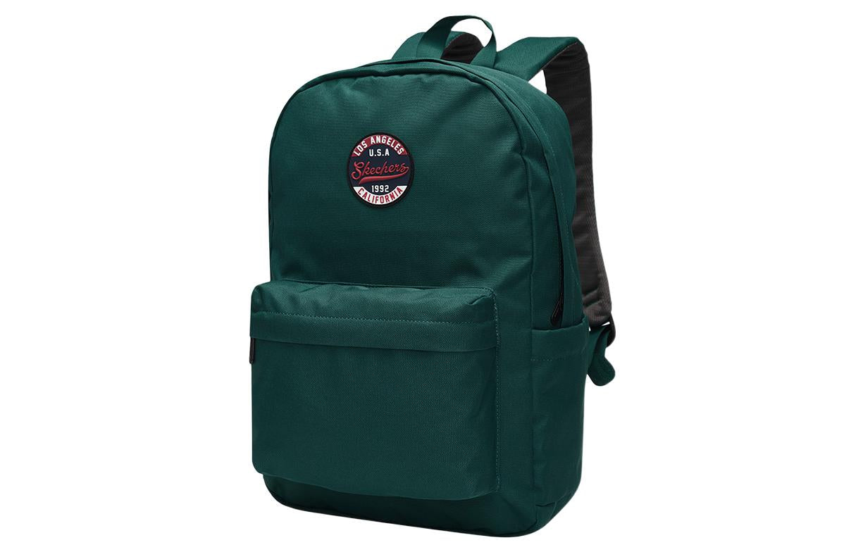 Skechers Retro Student Zipper Fabric Backpack 'Green' L419U033-00AS
