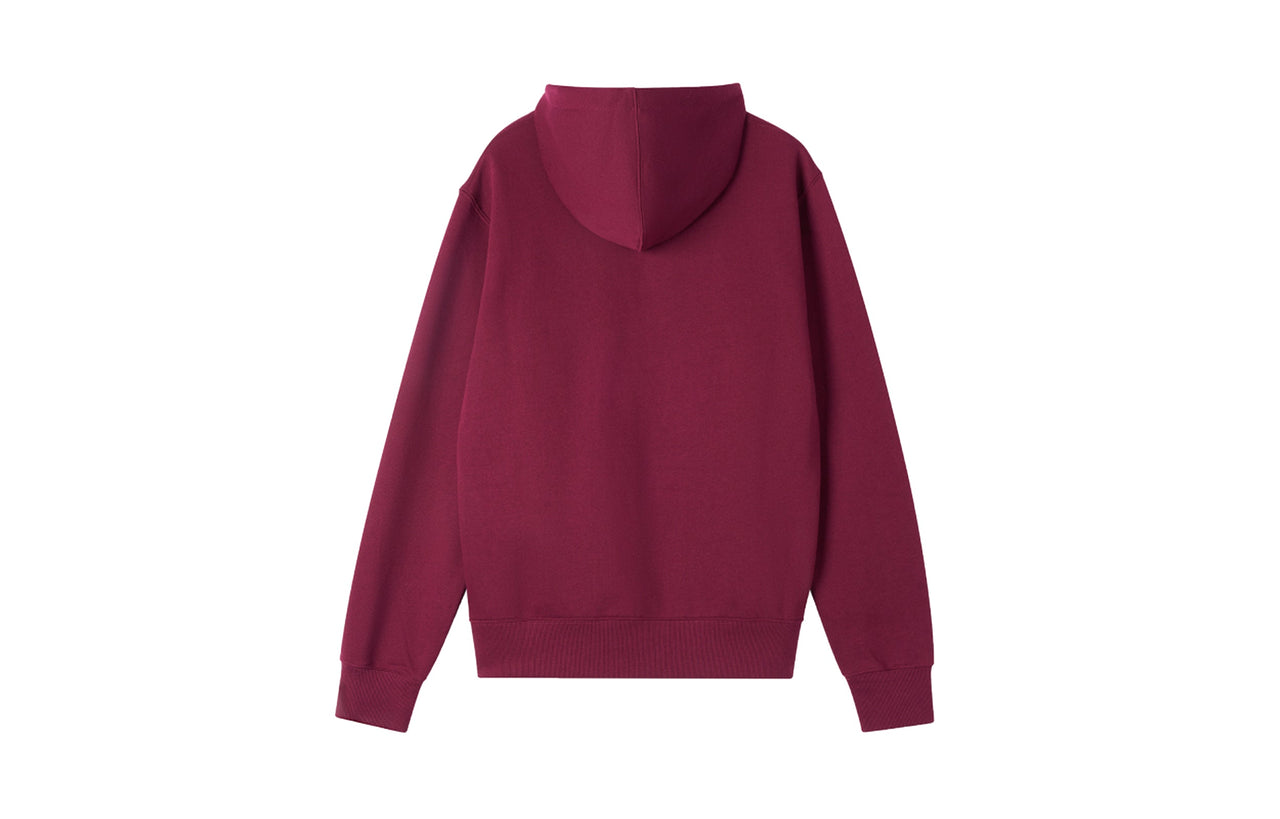 New Balance Big logo Printed Sweatshirt Asia Sizing 'Burgundy' MT83982SDR