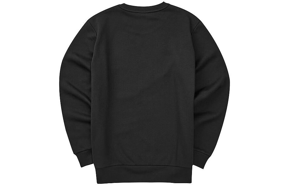 Skechers Casual Logo Printed Long Sleeve Sweater 'Black White' L323U176-0018