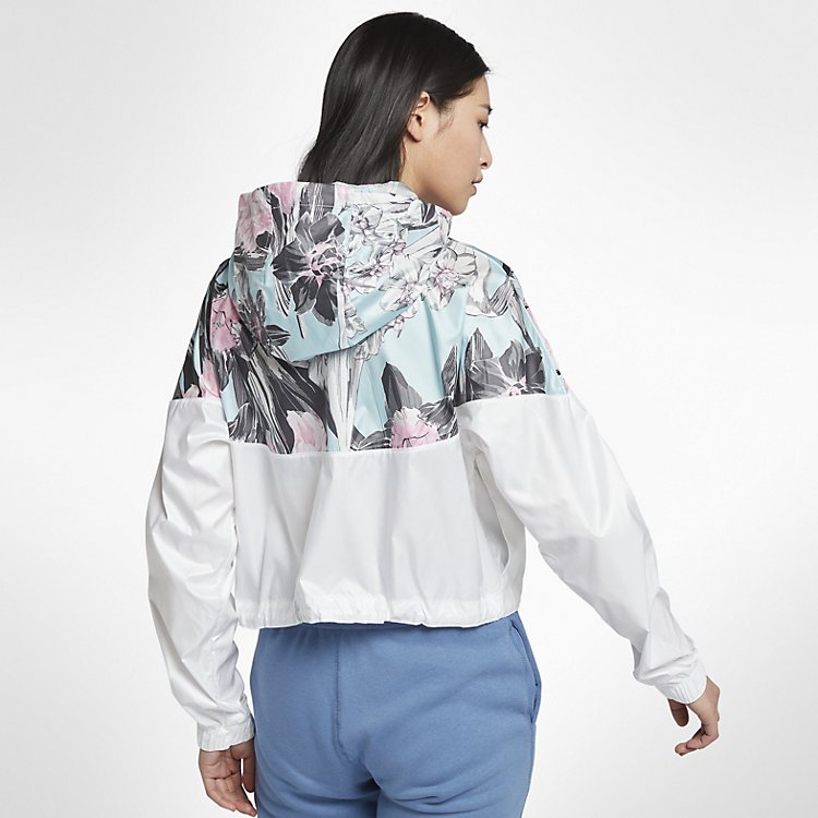(WMNS) Nike Sportswear Jacket 'White Multi' AR5152-100