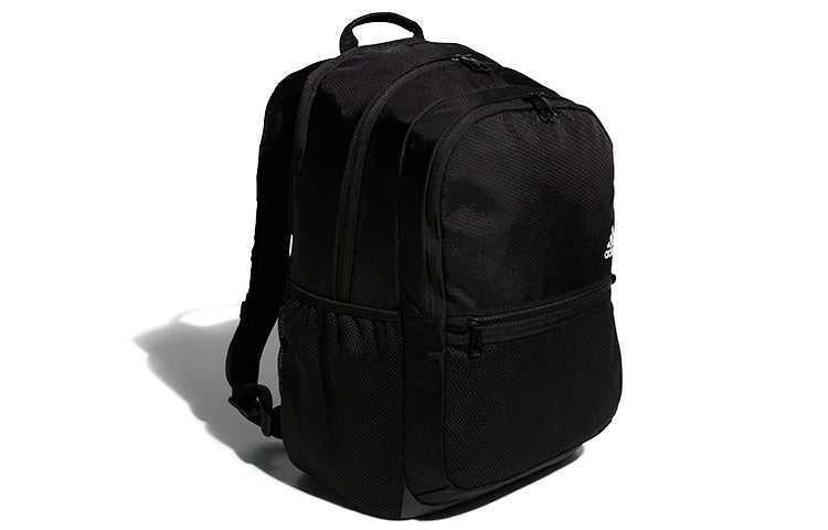 adidas Athleisure Casual Sports Logo Zipper schoolbag Backpack Unisex Black HP1464
