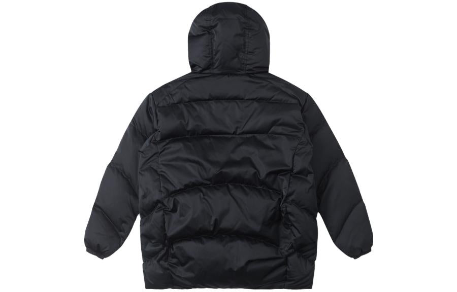 (WMNS) Converse Fashion Mid Down Jacket Asia Sizing 'Black' 10025220-A02