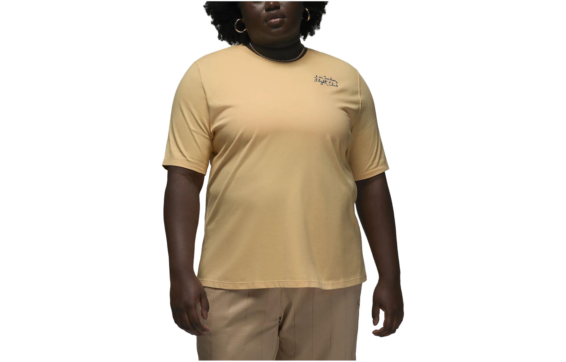 (WMNS) Air Jordan T-Shirt Plus Size 'Celestial Gold' DZ3194-251