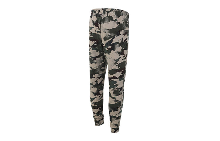 Nike Dri-FIT french terry Stay Warm Training Camouflage Long Pants Black Green CU6201-355