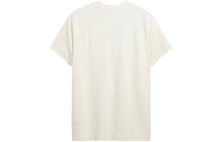 Men's Levis  Peanuts Crossover Cartoon Printing Round Neck Short Sleeve White 85882-0002