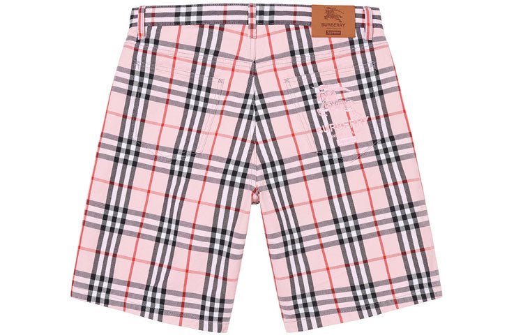 Supreme SS22 Week 3 x Burberry Denim Short Logo SUP-SS22-160