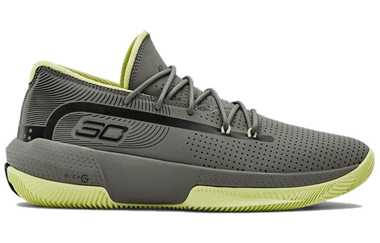 Under Armour Curry 3Zer0 3 'Grey Gravity Green' 3022048-302