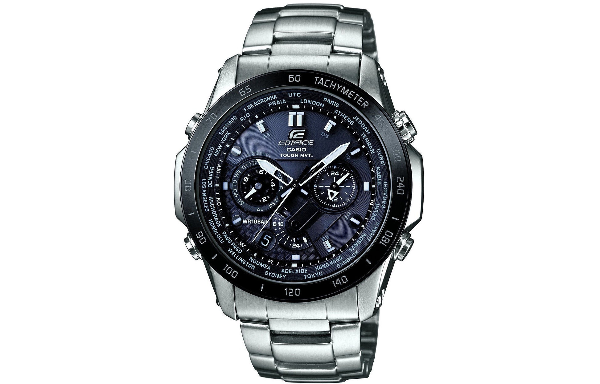 CASIO General Japan / South Korea Fashion Black EQW-T1010DB-1