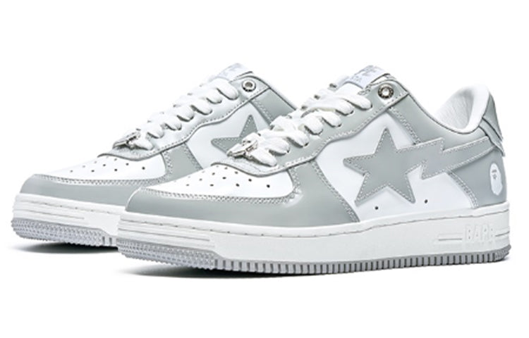 A BATHING APE Bape STA Low 'Grey' 1I70-191-022-GREY