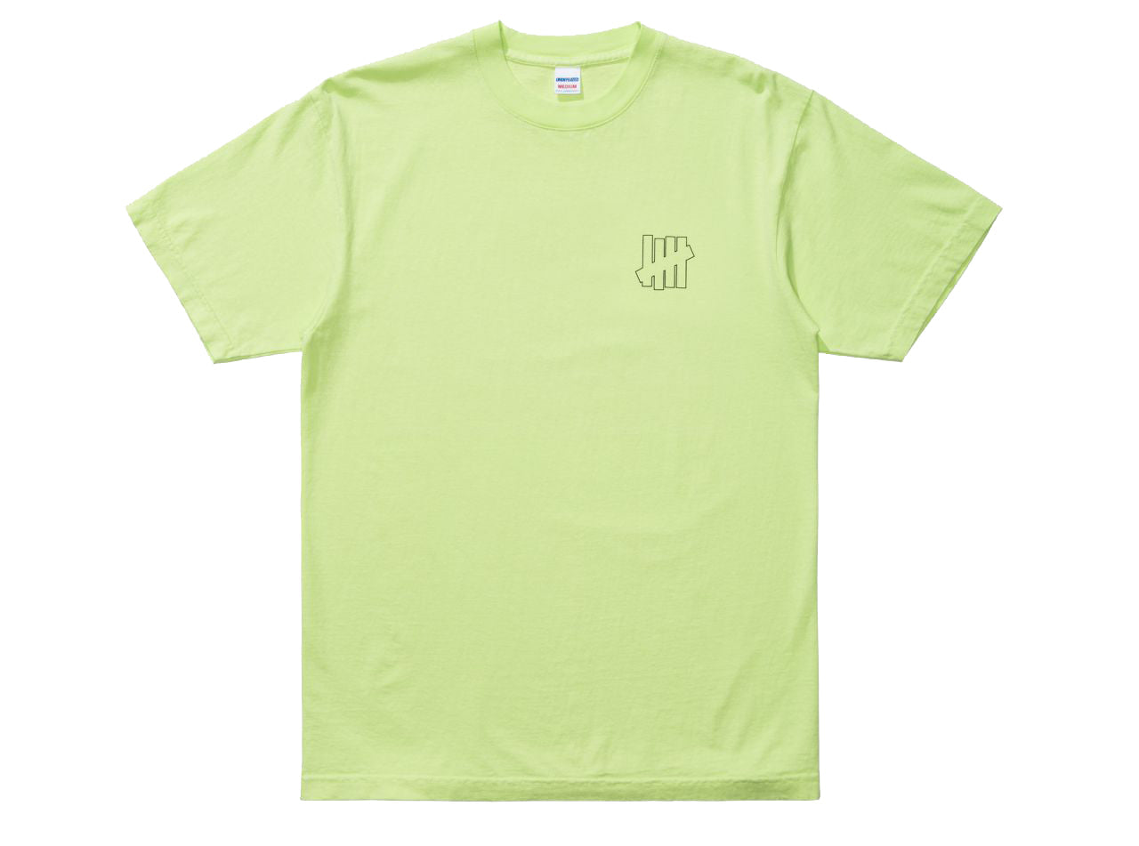 UNDEFEATED ICON S/S TEE Back Large Logo Short Sleeve Unisex Green 80103-GREEN