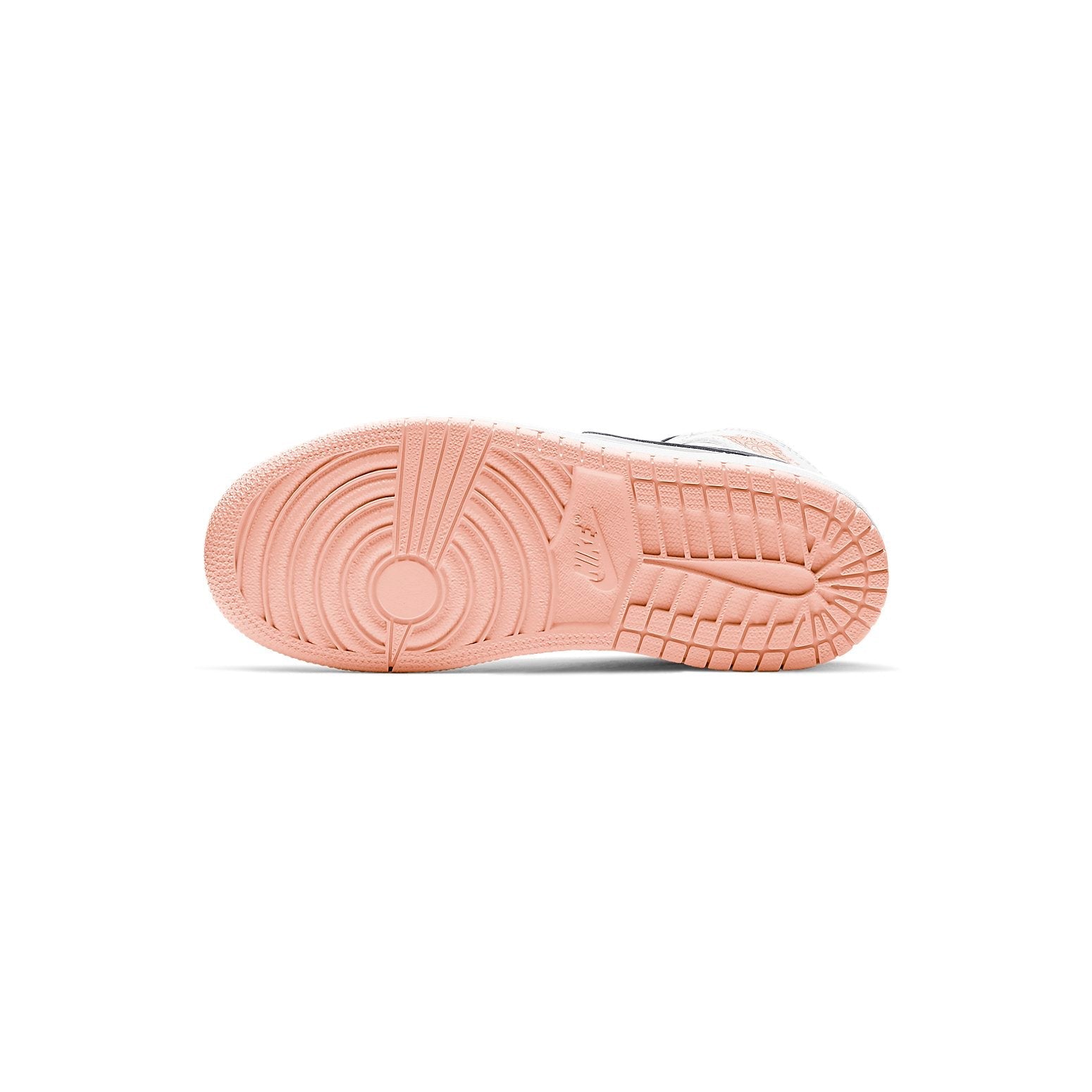 (PS) Air Jordan 1 Mid 'White Arctic Orange' 640734-180
