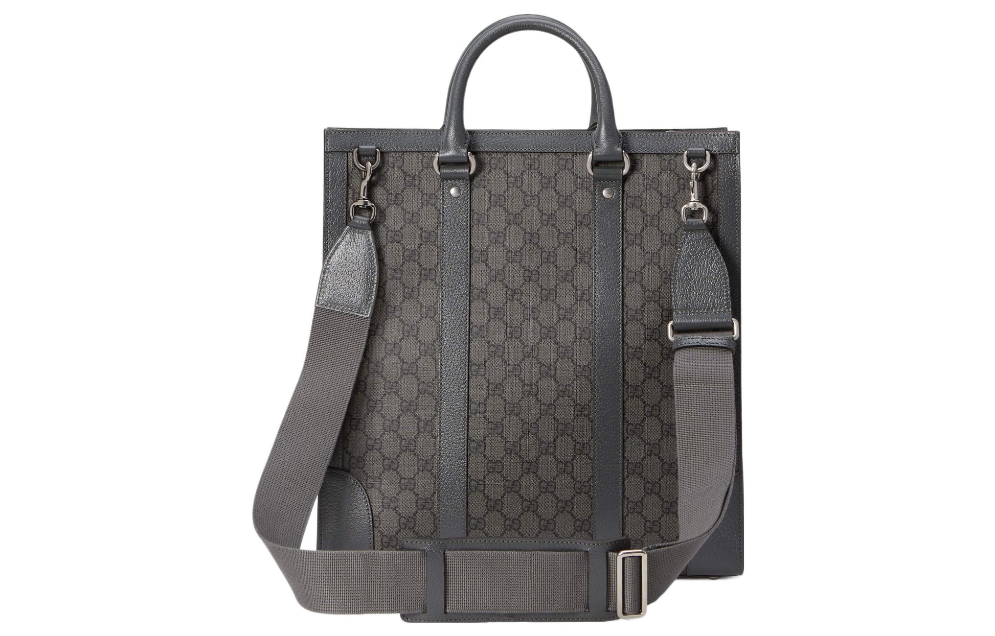 Gucci Ophidia Medium Tote Bag 'Grey Black' 731793-UULHK-8576