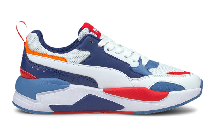 PUMA X-Ray 2 Square (Big Kids) Running Shoes White/Blue/Red 374190-06