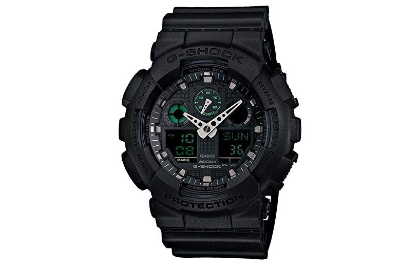 CASIO G-Shock Analog-Digital 'Black' GA-100MB