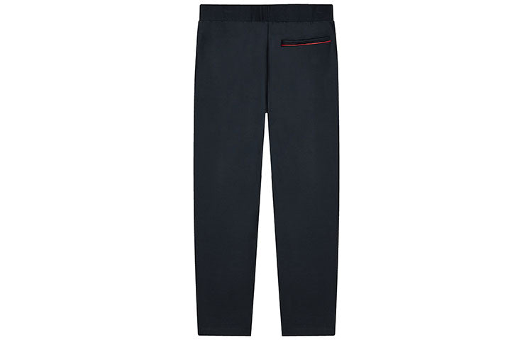 FILA Light-WeightBreathable Fabric Straight Knitting Casual Trousers Men s Blue F11M131601F-NV
