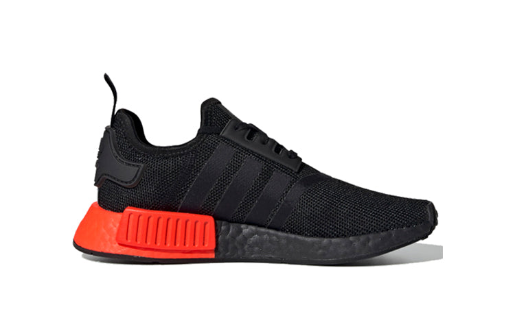 (GS) adidas NMD_R1 J 'Black Red' EE6676