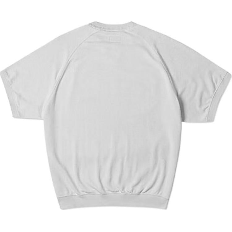 Converse Retro Chuck Crew Fossilized T-shirt Asia Sizing 'Grey' 10026428-A03