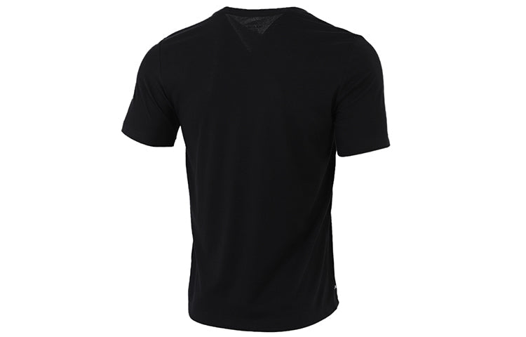 Nike Casual Sports Round Neck Running Short Sleeve Black CU8522-010