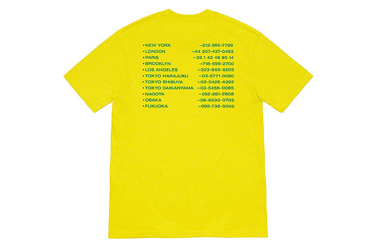 Supreme FW19 Week 1 New Shit Tee Logo Tee SUP-FW19-035