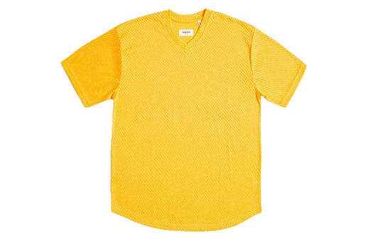 Fear of God Essentials Mesh Tee Breathable Short Sleeve Unisex Yellow FOGCLWY-YE-01