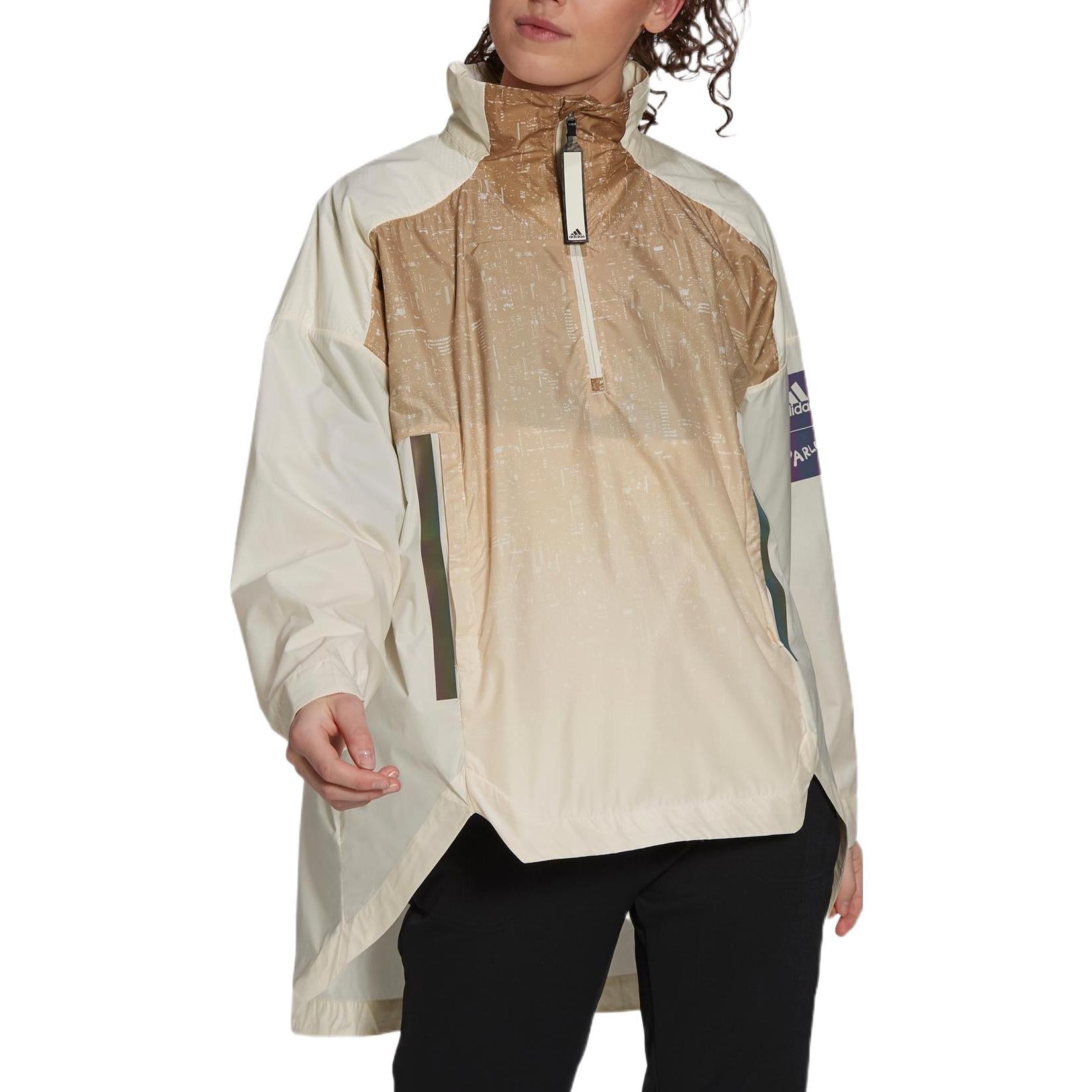 (WMNS) adidas Parley My Shelter WIND.RDY Anorak Jacket Asia Sizing 'Brown' GM4326