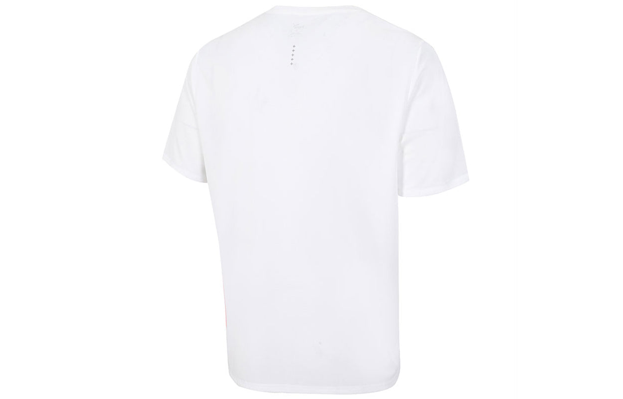 PUMA Sports Running Breathable Round Neck Short Sleeve White 520208-02
