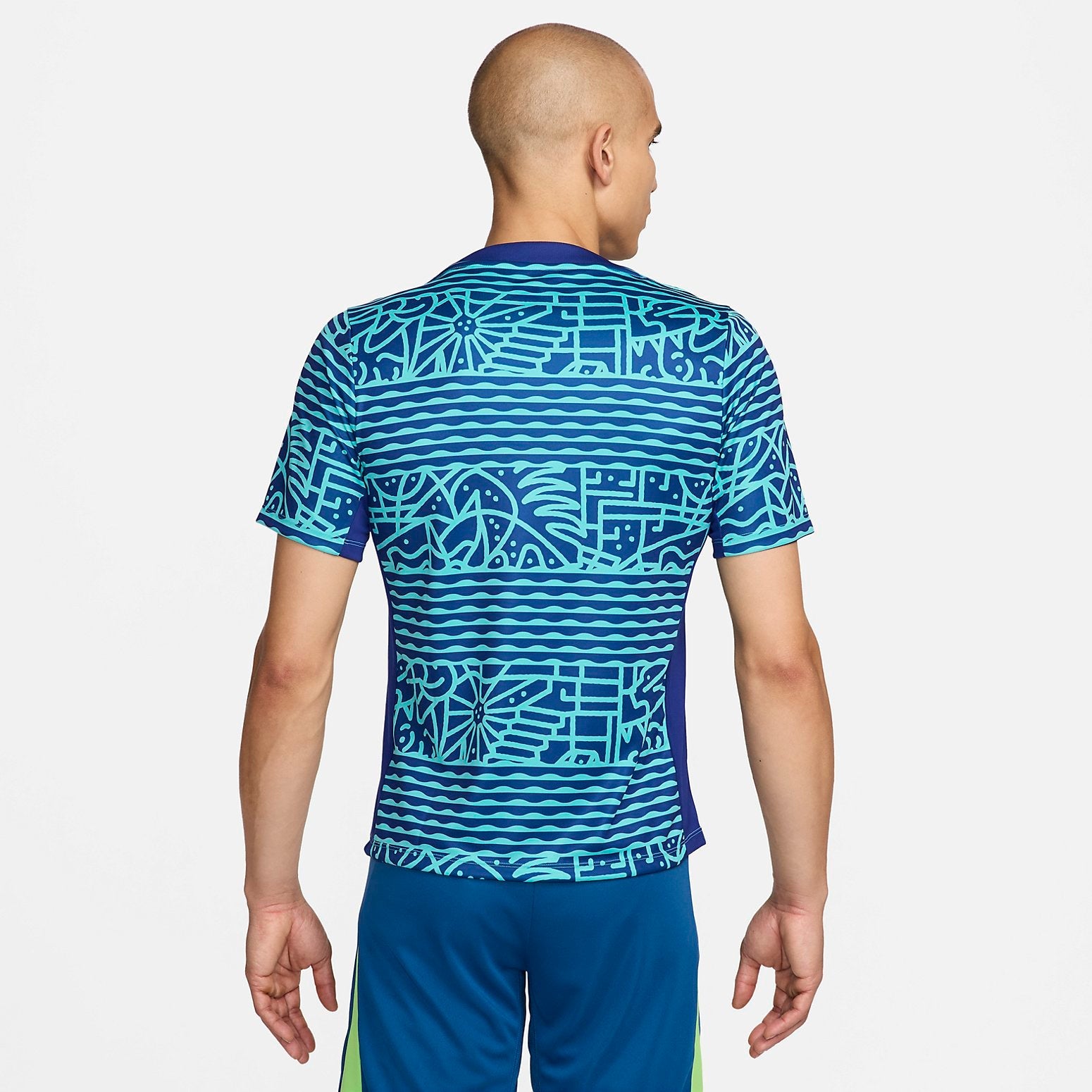 Nike Brazil Academy Soccer Jersey 'Blue' FJ2723-445