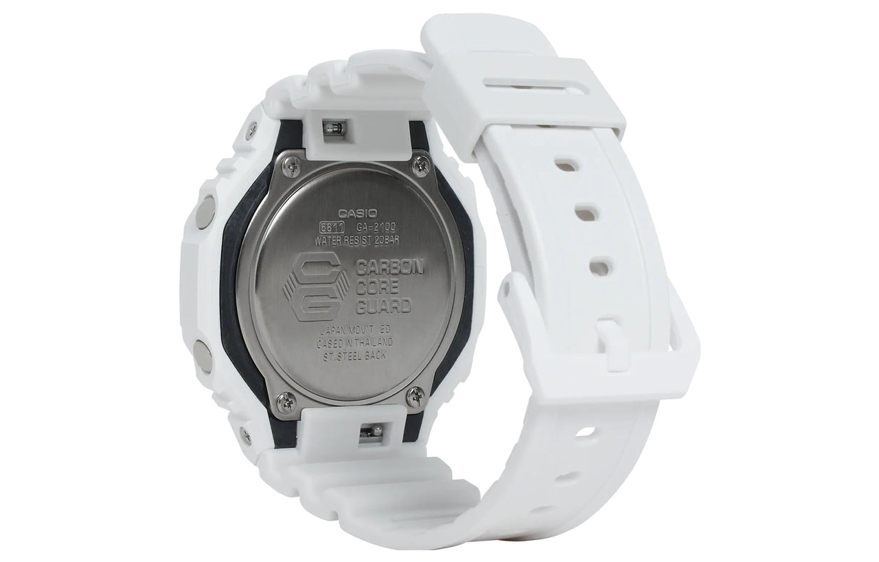 CASIO G-Shock Analog-Digital 'White' GA-2100-7AJF