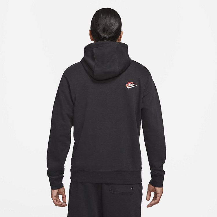Nike Sportswear French Terry Hoodie 'Black' DD4666-010