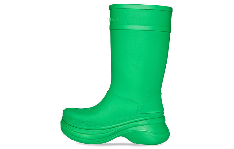 (WMNS) Crocs x Balenciaga Boots 'Green' 677388W1S8E3033