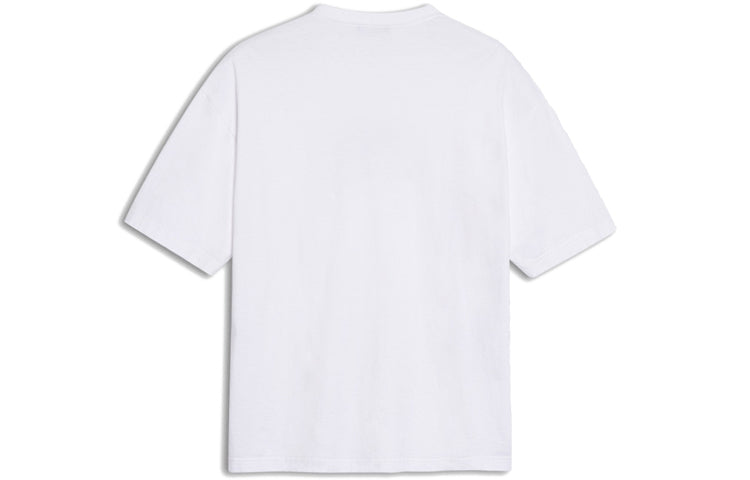 Men's Balenciaga White with BB logo Classic logo Printing Short Sleeve 570803TEV489044