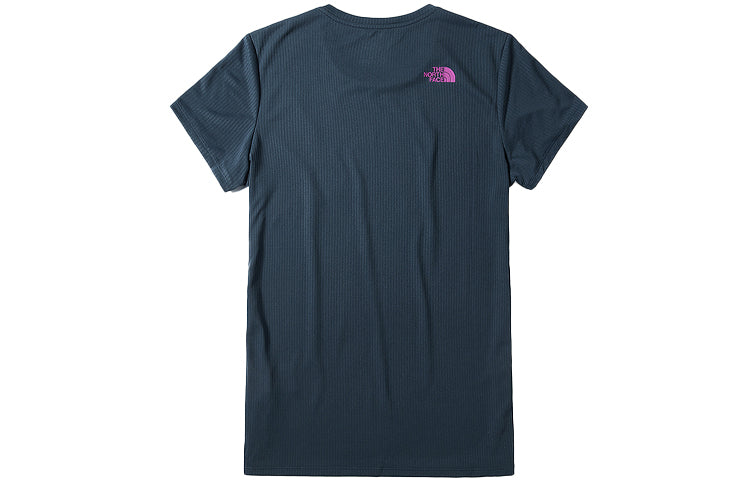 THE NORTH FACE FlashDry Short Sleeve Blue 4N9J-H2G