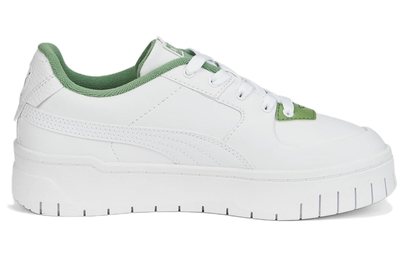 (WMNS) PUMA Cali Dream Terry 'White Dusty Green' 388568-02