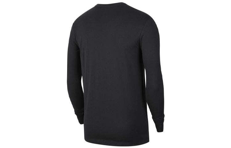 Air Jordan Winter Utility Chest Printing Long Sleeves Black CT3695-010