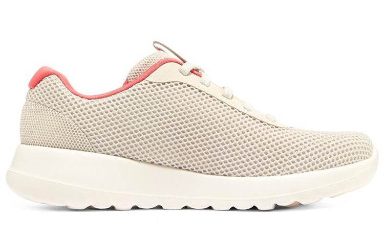 (WMNS) Skechers GOwalk Joy Light Motion 'Off White Pink' 124707-OFPK