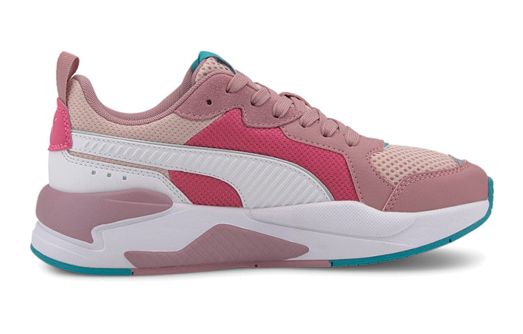 (GS) PUMA X-ray Sports Running Shoes Pink/White 372920-09