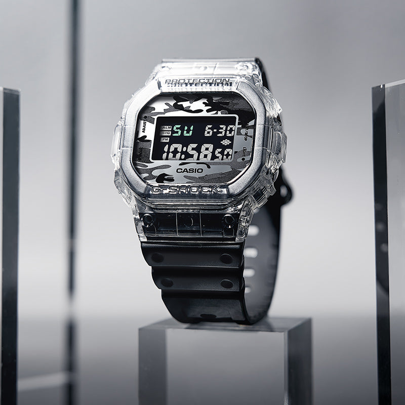 CASIO G-Shock Square 'Black' DW-5600SKC-1PR
