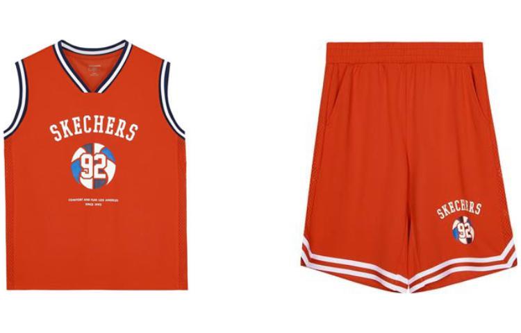 (GS) Skechers Letter and Number Printed Sports Set 'Multi-Color' P222B027