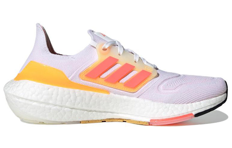 (WMNS) adidas Ultraboost 22 'White Flash Orange' GX5595