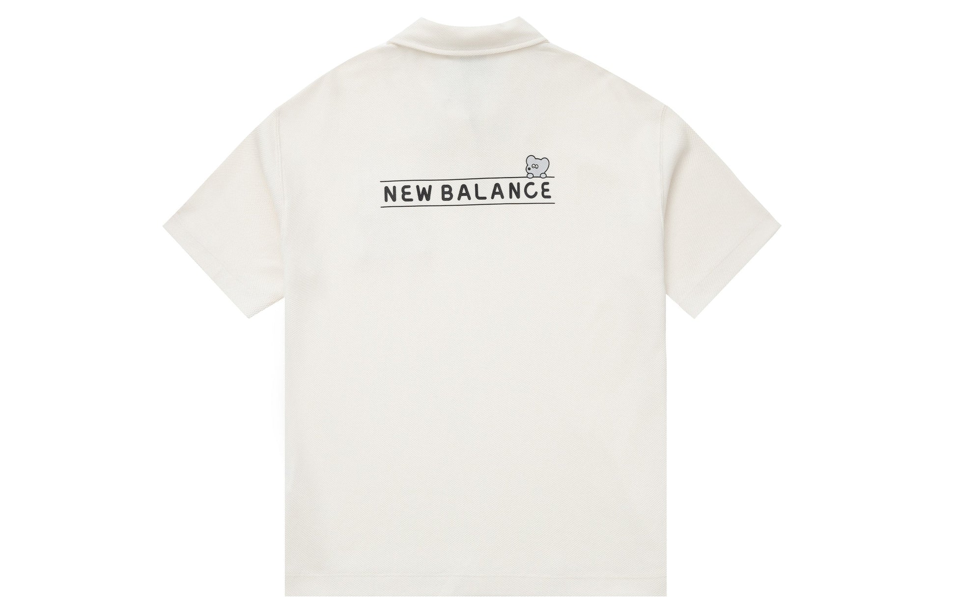 (WMNS) New Balance x SEIJI ANDY Polo Tee Asia Sizing 'White' 5FD26272-IV