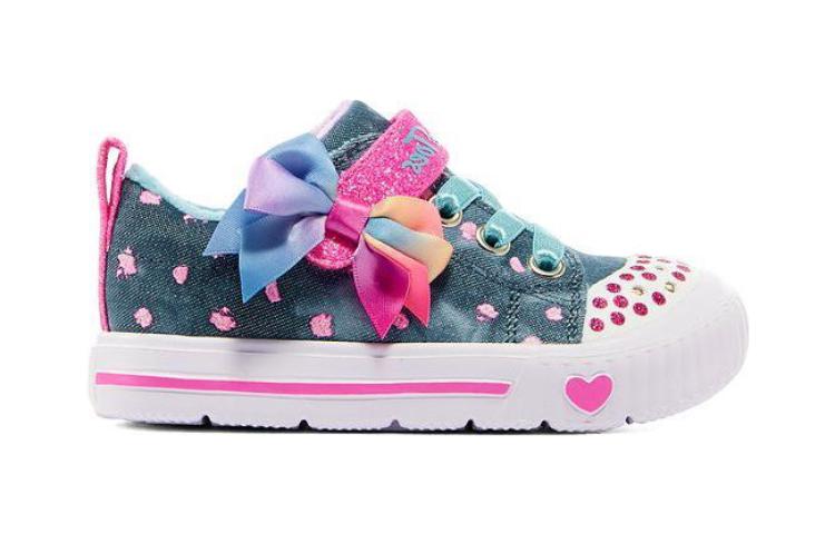 (GS) Skechers Twinkle Sparks Shoes 'Blue Pink' 314944NG-NVMT