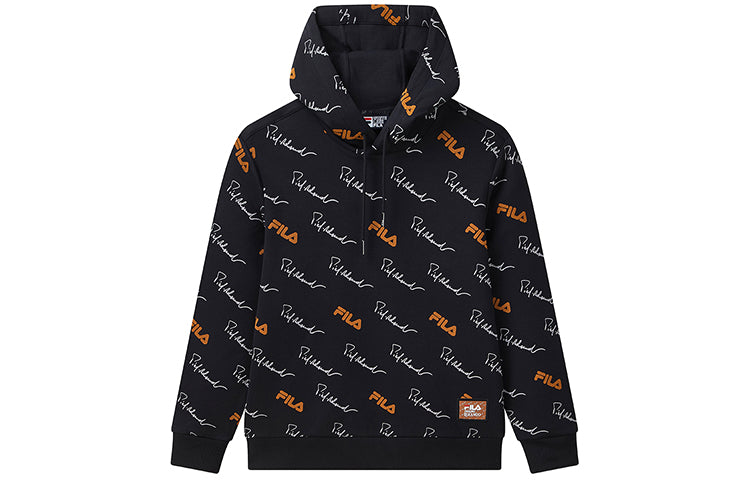 Men's FILA Logo Printing Fashion Casual Black F11M118235F-BK