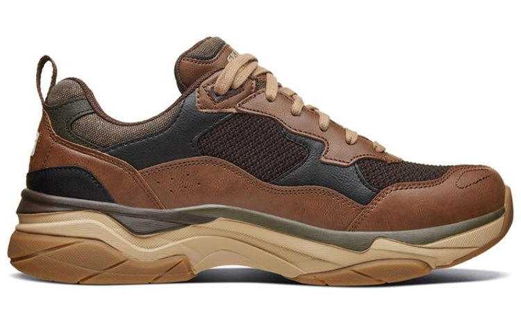 Skechers Staxed Running Shoes Brown 66089-BRN