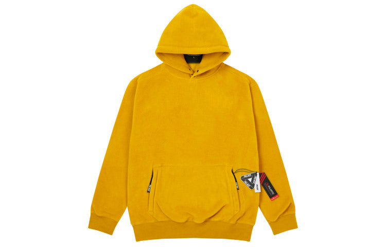 PALACE Back Printing hooded Loose Unisex Yellow PAL-FW20-404